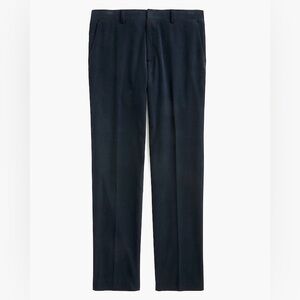 J Crew Navy Ludlow Slim-fit suit pant in Italian cotton corduroy F4254